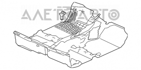 Acoperirea podelei pentru Honda CRZ 11-16