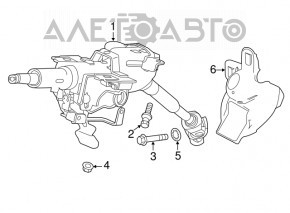 Рулевая колонка Honda CRZ 11-16