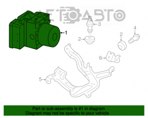 ABS АБС Honda CRZ 11-16