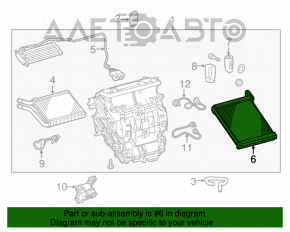 Evaporator Toyota Rav4 13-18 cu senzor de temperatură