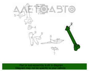 Centura de siguranță spate stânga pentru Toyota Rav4 13-18, culoare neagră.