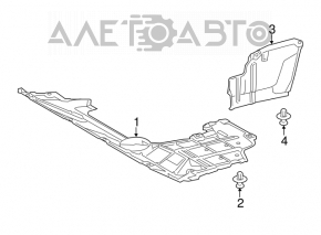 Protecție pentru bara de protecție față Toyota Rav4 16-18