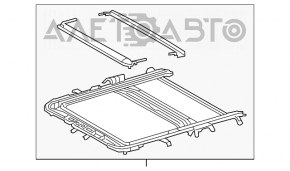 Asamblare de plafon Toyota Rav4 13-15