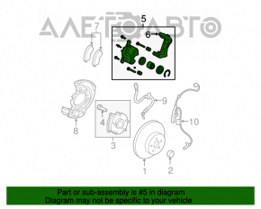 Suportul din față dreapta pentru Toyota Rav4 13-18