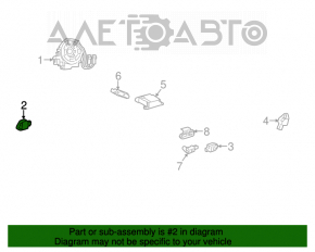 Senzor airbag frontal stânga Toyota Highlander 14-19