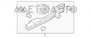 Механизм ручки двери передней левой Honda CRV 12-16