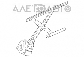 Стеклоподъемник с мотором передний левый Honda CRV 12-16