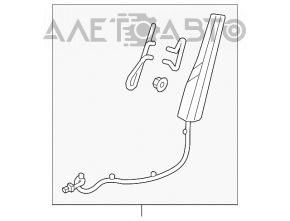 Airbagul pentru scaunul drept al modelului Honda CRV 12-14.