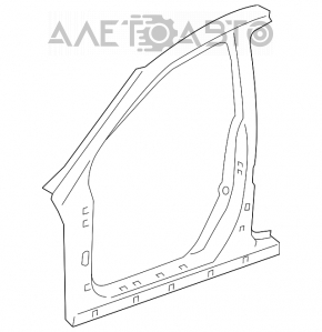 Стойка кузова центральная правая Honda CRV 12-14