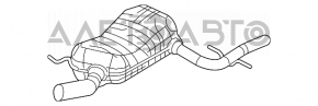 Fasciculul de evacuare intermediar pentru VW Jetta 11-18 SUA 2.0