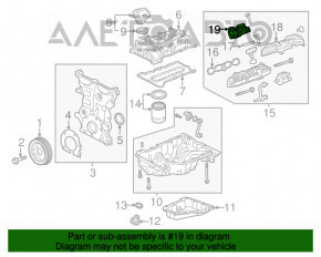 Supapa de accelerație Chevrolet Cruze 16-