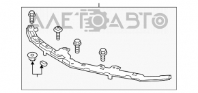 Чайка кронштейн решетки радиатора Chevrolet Malibu 16- металл