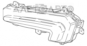 Дневные ходовые огни DRL левая Chevrolet Malibu 16-18