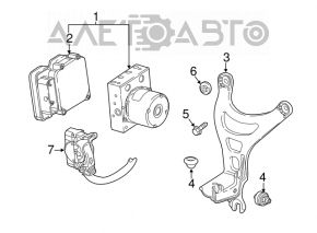 ABS ABS Chevrolet Malibu 16-