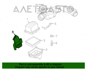 Grila de aer Jeep Grand Cherokee WK2 11-21 3.6 noua, neoriginala.