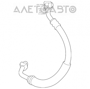 Tubul de aer condiționat condensator-compresor Jeep Grand Cherokee WK2 11-21 3.6