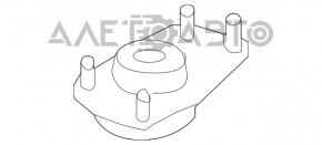 Suport amortizor fata dreapta Jeep Grand Cherokee WK2 11-21 nou original OEM