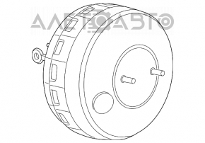 Amplificator de vidare pentru vacuum Dodge Durango 11-15