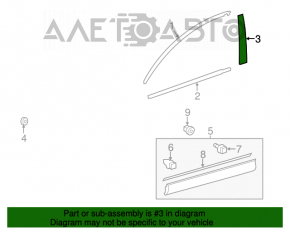 Capac usa fata stanga inferioara Toyota Rav4 13-18 structura