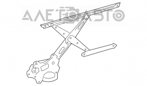 Стеклоподъемник с мотором передний правый Toyota Rav4 13-18