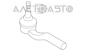 Capăt direcție dreapta Mazda3 MPS 09-13 nou original OEM