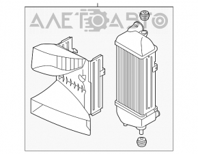 Intercooler Hyundai Santa Fe 13-18 2.0T