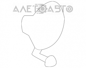 Suportul de bara dreapta pentru Porsche Cayenne 958 11-14, nou, original OEM.