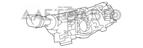 Comutatorul de sub volan stânga Toyota Avalon 13-18 sub PTF, uzat, prins rupt.