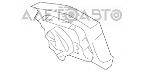 Airbagul din volanul șoferului pentru Toyota Sienna 04-10