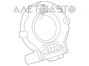 Датчик угла поворота руля Toyota Sienna 07-10