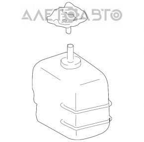 Vas de expansiune racire Toyota Solara 04-08 nou original OEM