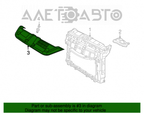 Накладка телевизора VW Beetle 12-19 новый OEM оригинал