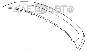 Spoilerul portbagajului VW Beetle 12-19