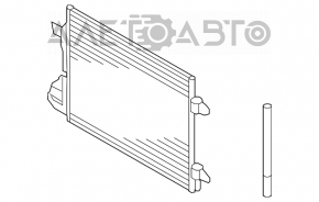 Радиатор кондиционера конденсер VW Tiguan 09-17 OEM