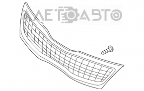 Grila radiatorului Kia Optima 14-15 rest hybrid