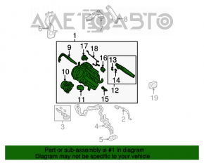 Radiatoarele complete pentru Toyota Highlander 08-13, cu 3 rânduri.