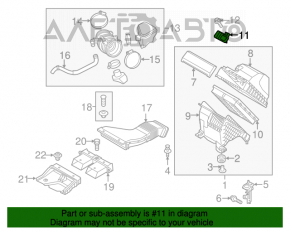 Senzorul MAP Hyundai Azera 12-17