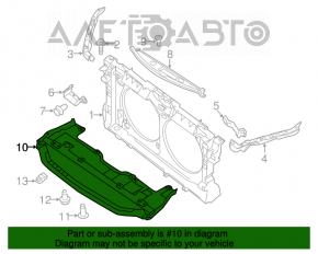 Protecția motorului Nissan Altima 13-18