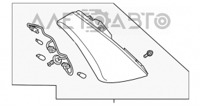 Фонарь правый Nissan Murano 03-05