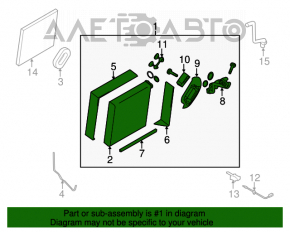Испаритель Nissan Murano z51 09-14 с клапаном
