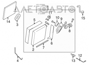 Испаритель Nissan Murano z51 09-14 с клапаном