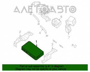 Calculatorul de control al telefonului Nissan Murano z51 09-14