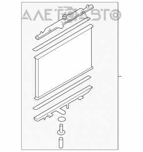 Radiator de răcire apă Nissan Rogue 07-12