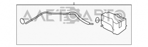 Rezervor de expansiune pentru răcire Nissan Rogue 07-12 fără capac