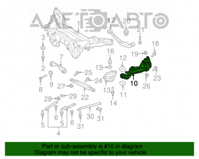 Capac spate dreapta Nissan Rogue 07-12