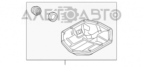 Поддон масляный Nissan Versa 1.8 10-12 MR18DE новый OEM оригинал