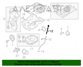 Senzor de ulei MR18DE Nissan Versa 1.8 10-12