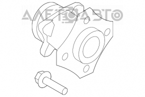 Rulmentul roții din spate dreapta pentru Nissan Versa 1.8 10-12.