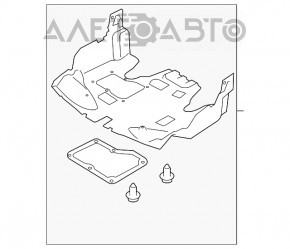 Protecția motorului Subaru B10 Tribeca