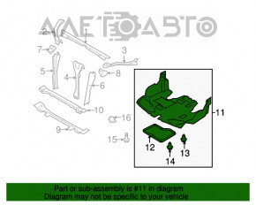 Protecția motorului Subaru B10 Tribeca